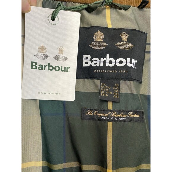 Barbour® Marsett quilted coat New Size US 14 MSRP $399 - Picture 9 of 16